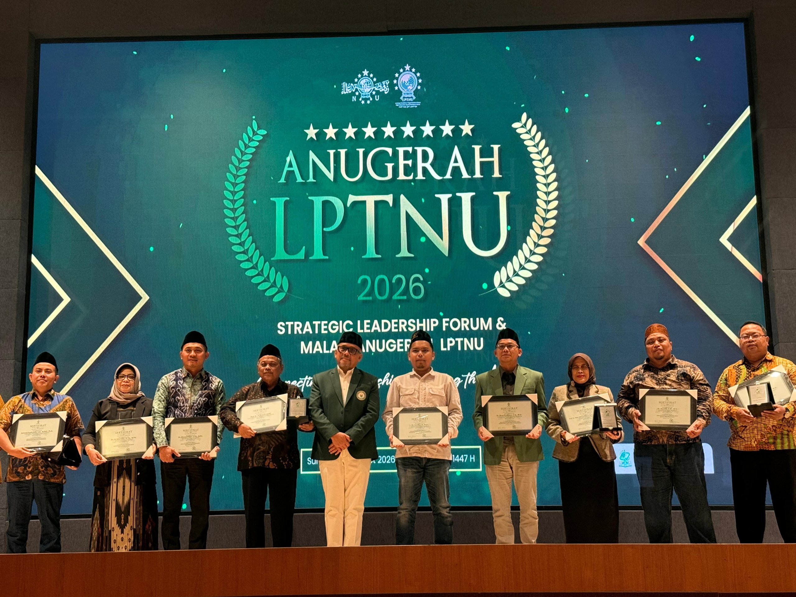 Prestasi Nasional! Dosen UIM Terima Penghargaan pada Anugerah LPTNU 2026